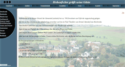 Desktop Screenshot of hohenfichte.de